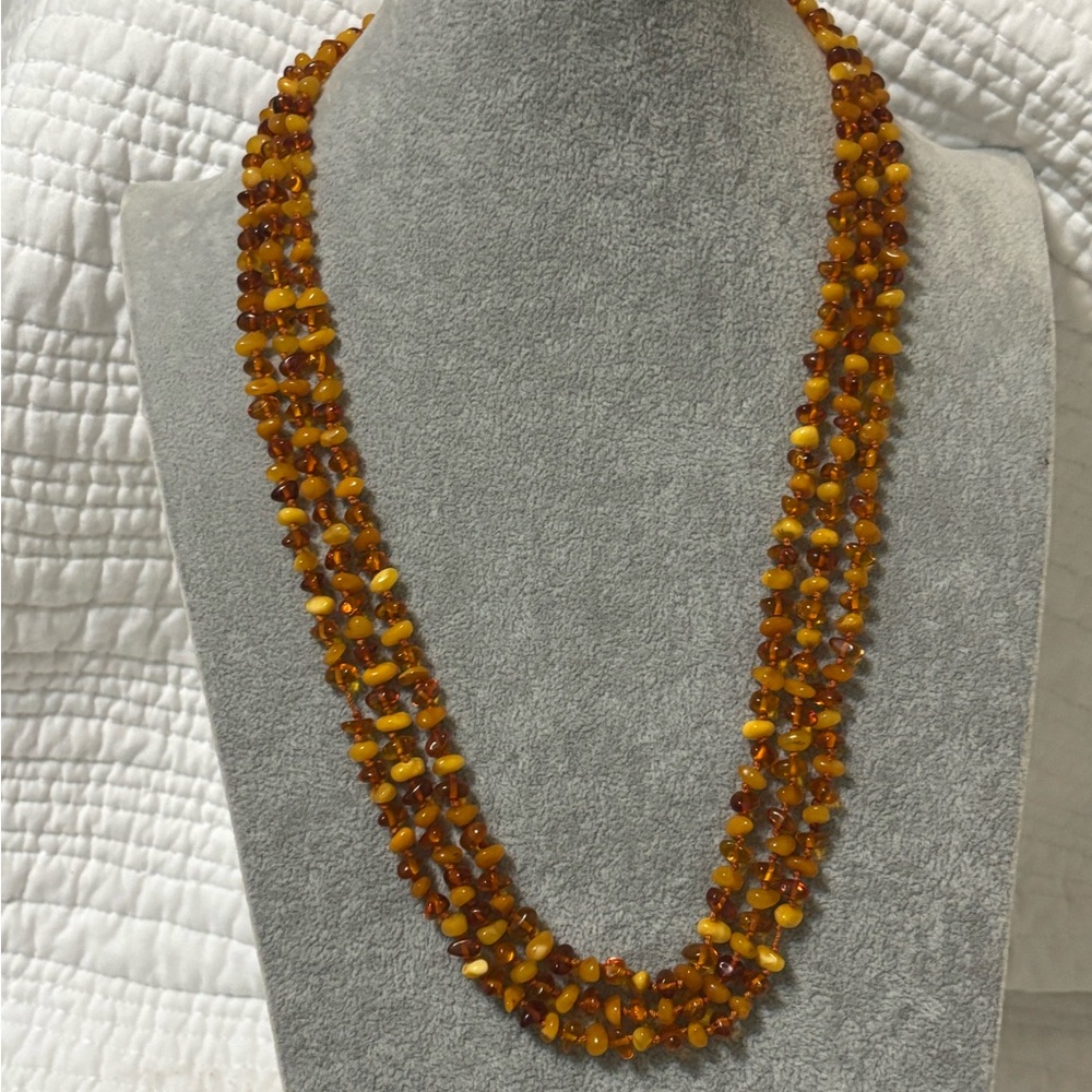 Vintage Baltic Amber Necklace